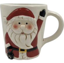 Tasse mit Weihnachtsmann Motiv