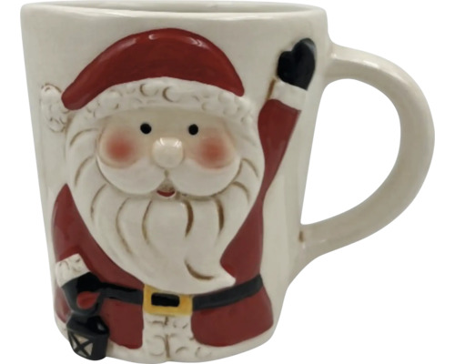 Tasse mit Weihnachtsmann Motiv