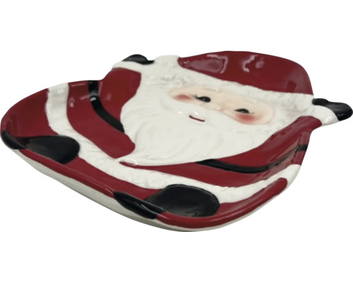 Santa Claus Schale aus Keramik