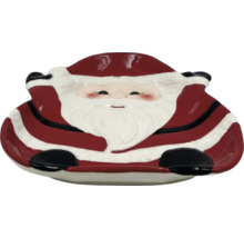 Nikolaus-Platzteller für die Weihnachtsdekoration