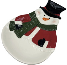 Schneemann-förmige Servierplatte