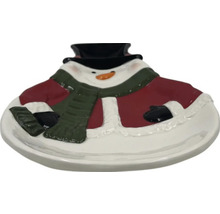 Schneemannschale für saisonale Dekoration