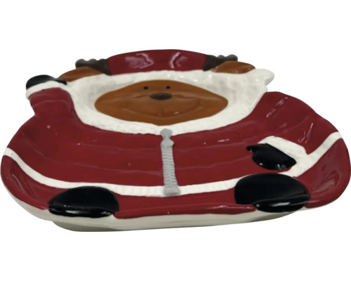 Dekorative Schale im Rentierdesign für die Weihnachtszeit