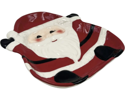 Santa Claus Schale aus Keramik