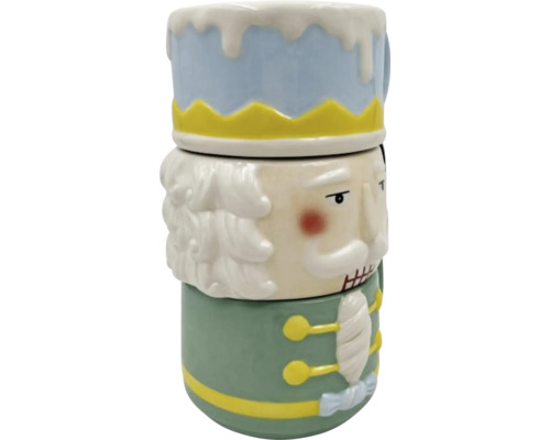 Dekorative Nussknacker Tasse, gestapelt