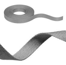 Aufgerolltes Gurtband aus Textil