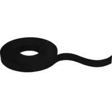 Aufrollbares schwarzes Textilband