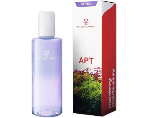 Aquariumpflanzendünger 2HR Aquarist APT APTD / Dew 300ml, Pflanzendünger zum Aufsprühren, Nährstoffaufnahme über Blattoberfläche, für Wabi Kusa, Terrarien und Paludarien, mit Nano-Nebelsprayer