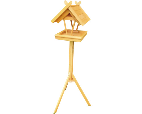 Vogelhaus aus Holz mit Ständer für den Garten