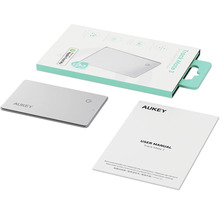 Aukey Track Mate 3 Artikel-Finder mit Verpackung und Bedienungsanleitung