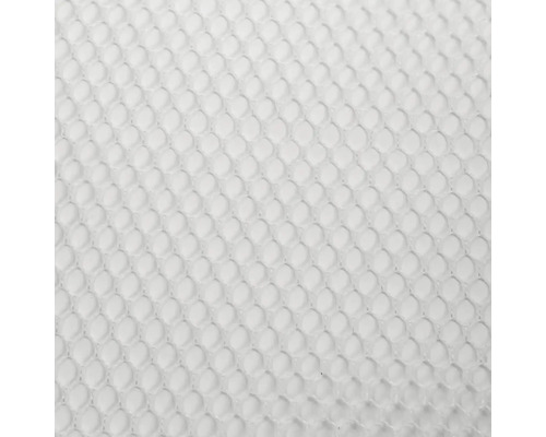 Nahaufnahme eines Textilwäschebeutels mit Netzstruktur