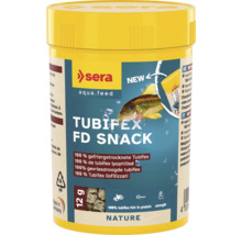Sera Tubifex FD Snack, gefriergetrocknetes Fischfutter in einer Dose