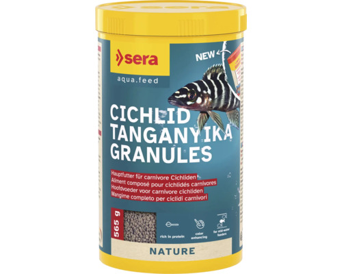 Cichlidenfutter sera Granugreen Nature 1.000 ml Buntbarsch Hauptfutter für kleinere carnivore Cichliden Cichlidenfutter sera Granugreen Nature 1.000 ml Buntbarsch Hauptfutter für kleinere carnivore Cichliden