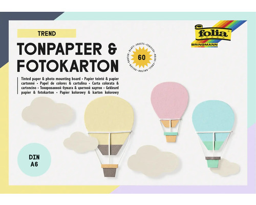 Tonpapier & Fotokarton trend DIN A6