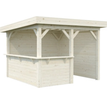 Holzpavillon mit Überdachung für den Garten