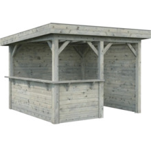 Holz Gartenbar mit Dach und Theke