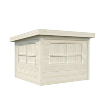Holz Gartenhaus mit Fensterläden