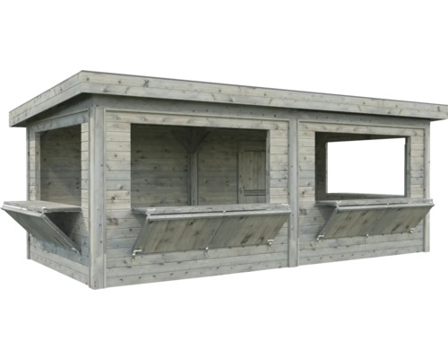 Holz Garten Kiosk mit Verkaufsklappen