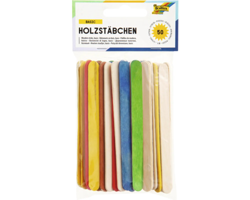 Kreativ Holzstäbchen 50 Stück