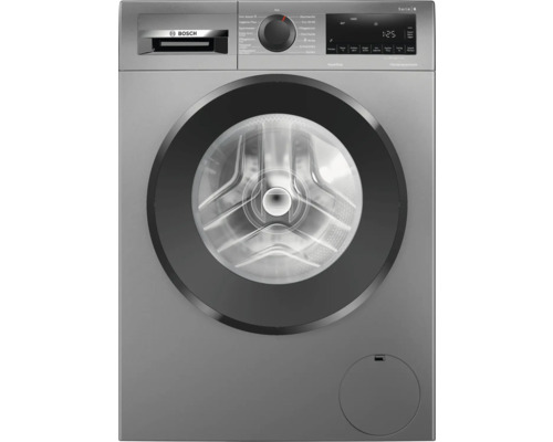 Waschmaschine Bosch WGG244ZR10 Fassungsvermögen 9 kg 1400 U/min BxHxT 598x845x590 mm grau Bosch Waschmaschine mit Bedienfeld und Bullauge