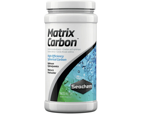 Filtermedium Seachem Matrix Carbon Hochleistungs Filterkohle 250 ml Seachem Matrix Carbon Aquariumfiltermedium 250 ml