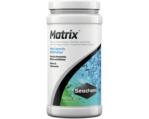 Seachem Matrix Biofiltrationsmittel für Aquarien, 250 ml
