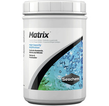 Seachem Matrix Biofiltrationsmaterial zur Kontrolle von Ammoniak, Nitrit und Nitrat in Meerwasser und Süßwasser Aquarien