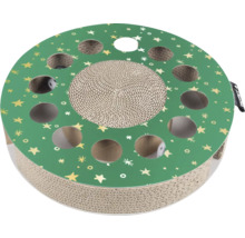Katzenkratzbaum mit Spielzeugball