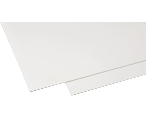 Hartschaumplatte Hobbycolor weiß 250 x 500 x 3 mm Weiße Hartschaumplatte
