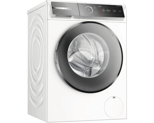 Bosch Waschmaschine mit Bullauge und Bedienfeld