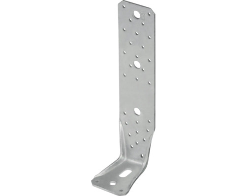 Winkelverbinder aus Metall mit Löchern für Schrauben