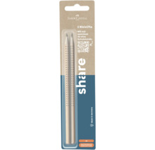 Packung mit zwei Faber-Castell Bleistiften mit ergonomischer Dreikantform
