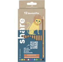 Faber-Castell Buntstifte, 12 Stück im Set