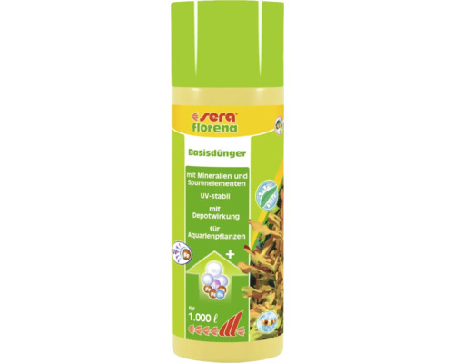 Aquariumpflanzendünger sera florena 250 ml Sera Florena Basisdünger für 1000 Liter Aquarium