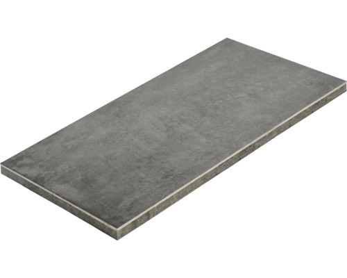 Beton Terrassenplatte iStone Duocera Fusion basalt 80 cm x 40 cm x 4 cm
