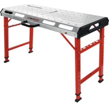 Holzmann ST2GO Werkbank mit Metallplatte und verstellbaren Beinen