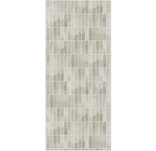 Rechteckige, glänzende Wandfliesen im Hochformat
