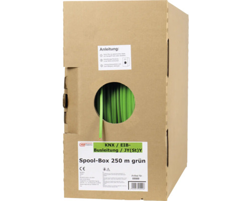 HSB Elektro KNX EIB Busleitung JY(St)Y 250 Meter im Karton