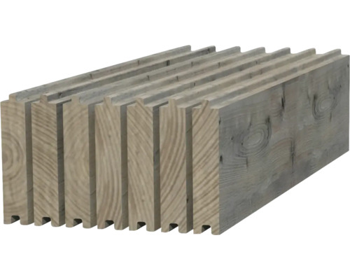 Holzpaneele mit Nut- und Federverbindung