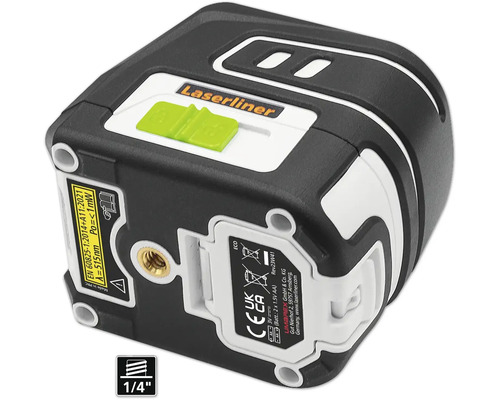 Laserliner Kreuzlinienlaser mit 1/4-Zoll-Stativanschluss
