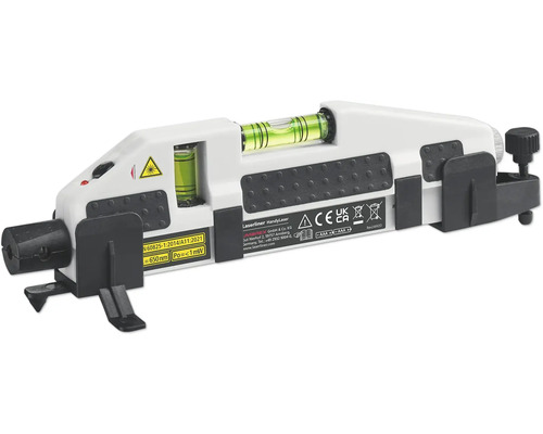 Laserwasserwaage mit zwei Libellen