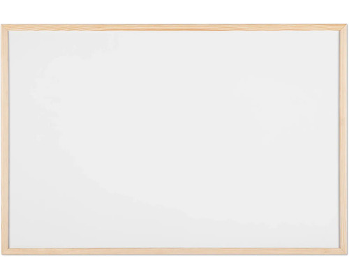 Whiteboard mit Holzrahmen magnetisch 60x90 cm
