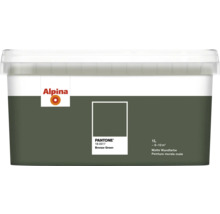 Alpina Wandfarbe Bronze Grün, 1 Liter, matte Oberfläche