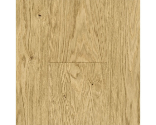 Handmuster zu Parador Echtholz-Parkett Eiche Valis Softstruktur Großdiele Landhausdiele 2380 x 233 x 13 mm Detailaufnahme von Eichenparkett
