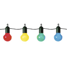LED Kunststoff LED 0,064 W RGB 20 -flammig grün