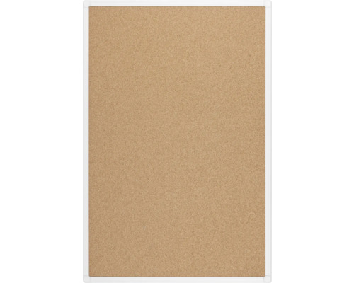 Pinnwand mit Korkoberfläche und Rahmen