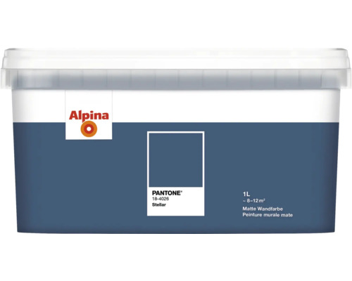 Alpina Wandfarbe Stellar, 1 Liter, matte Oberfläche