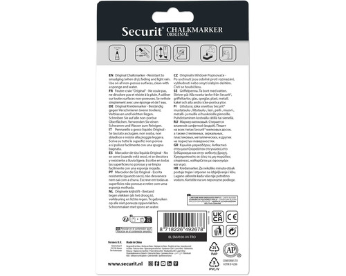Securit Kreidemarker Originalverpackung