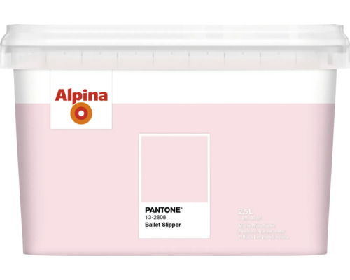 Alpina Farbe Ballet Slipper, 2,5 Liter, matte Wandfarbe