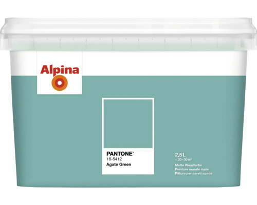 Alpina Farbe Agate Green, 2.5 Liter Eimer